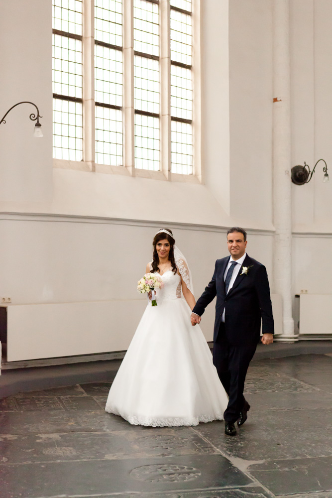 Trouwfoto's in de Akerk in Groningen Trouwfoto's in de Akerk in Groningen